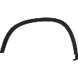 Rear, Passenger Side Fender Flares, Textured Black, For Models without R-Line Package