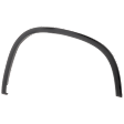 Rear, Driver Side Fender Flares, Textured Black, For Models without R-Line Package