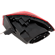 2017 Volkswagen Passat S - Driver Side, Outer Halogen Tail Light, With bulb(s), Mounts On Quarter Panel, Production Date From July 4 2016, OE Replacement