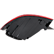 2017 Volkswagen Passat S - Driver Side, Outer Halogen Tail Light, With bulb(s), Mounts On Quarter Panel, Production Date From July 4 2016, OE Replacement
