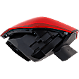 2017 Volkswagen Passat S - Passenger Side, Outer Halogen Tail Light, With bulb(s), Production Date To July 3 2016, OE Replacement