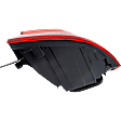 2017 Volkswagen Passat S - Passenger Side, Outer Halogen Tail Light, With bulb(s), Production Date To July 3 2016, OE Replacement