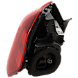 Passenger Side, Outer LED Tail Light, With bulb(s), OE Replacement