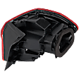 Driver Side, Outer LED Tail Light, With bulb(s), OE Replacement