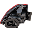 2016 Volkswagen Passat R-Line - Passenger Side, Outer LED Tail Light, With bulb(s), Mounts on Body, Clear Red Lens