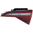 Passenger Side, Inner LED Tail Light, With bulb(s), OE Replacement