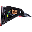 Passenger Side, Inner LED Tail Light, With bulb(s), OE Replacement