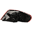 2015 Volkswagen CC R-Line - Driver Side, Outer LED Tail Light, With bulb(s), Mounts on Body, OE Replacement