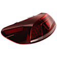 2015 Volkswagen CC R-Line - Driver Side, Outer LED Tail Light, With bulb(s), Mounts on Body, OE Replacement