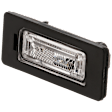 Driver or Passenger Side License Plate Light, CAPA CERTIFIED