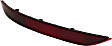 Rear, Driver Side Bumper Reflector