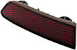 Rear, Driver Side, Outer Bumper Reflector, 4 Cyl., 2.0L Engine