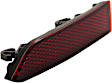 Rear, Driver Side, Outer Bumper Reflector, 4 Cyl., 2.0L Engine