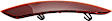 Rear, Passenger Side Bumper Reflector