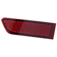 Rear, Passenger Side Bumper Reflector