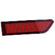 Rear, Driver Side Bumper Reflector