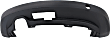 Rear, Lower Textured Bumper Cover, 4 Cyl., 2.0L Engine, Without Parking Aid Sensor Holes, With Tow Hook Holes, CAPA Certified