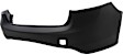 Rear Primed Bumper Cover CAPA Certified