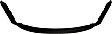 Rear Primed Bumper Cover