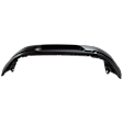 Rear Primed Bumper Cover, Without Parallel Park Assist, CAPA CERTIFIED
