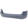 Rear Primed Bumper Cover