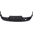 Rear Textured Bumper Cover, For Models with Parking Aid Sensor Hole, without Parallel Park Assist Sensor Hole