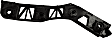 Rear, Passenger Side Bumper Bracket, 4 Cyl., 2.0L Engine