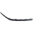 Rear, Driver Side, Outer Bumper Trim, Black
