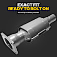 2008 Land Rover LR2 SE - Passenger Side Catalytic Converter, 3.2L 6Cyl, Federal EPA Standard, 46-State Legal (Cannot ship to CA, CO, NY or ME), Direct Replacement Series