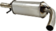 2001 Volkswagen Beetle - Rear Muffler, Central Silencer, Natural, 4 Cyl 2.0L