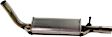 2001 Volkswagen Beetle - Rear Muffler, Central Silencer, Natural, 4 Cyl 2.0L