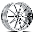 110C-7706500 Aluminum Silver Wheel, 17 in. X 7 in., 5 x 4.5 in.