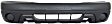 2004 Suzuki Grand Vitara LX - Front Primed Bumper Cover, Without Fog Light Holes, With Side Marker Holes