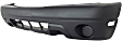 2004 Suzuki Grand Vitara LX - Front Primed Bumper Cover, Without Fog Light Holes, With Side Marker Holes
