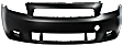 Front Primed Bumper Cover, 4 Cyl., 2.4L Engine, CAPA Certified