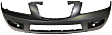 Front, Upper Primed Bumper Cover, For Models Without Red Line