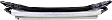 Front Bumper Reinforcement, Aluminum, 4 Cyl., 2.5L Engine