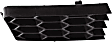 Front, Driver Side, Outer Bumper Grille, Textured Black, Base Model, 4 Cyl., 1.5L Engine
