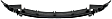 Sedan Front, Lower Bumper Grille, Textured Black