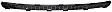 Front, Upper Bumper Grille, Textured Black, Base Model, 4 Cyl., 1.5L Engine