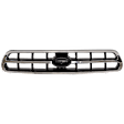 Grille Assembly, Chrome Shell with Painted Black Insert