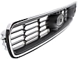 Grille, Chrome Shell with Painted Silver Black Insert, 4 Cyl., 2.5L Engine