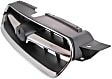 Grille, Chrome Shell with Painted Black Insert, 4 Cyl., 2.5L Engine