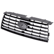 Grille, Black Shell with Chrome Insert, 4 Cyl., 2.5L Engine
