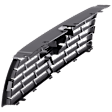 Grille, Black Shell with Chrome Insert, 4 Cyl., 2.5L Engine