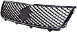 Grille Assembly, Painted Silver Shell and Insert