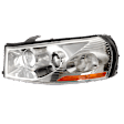 Driver Side Headlight, with Bulb, Halogen, Sedan/Wagon
