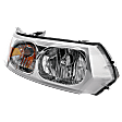 2004 Saturn Ion - Passenger Side Halogen Headlight, With bulb(s), Sedan, OE Replacement