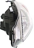 Driver Side Headlight, without Bulb, Halogen, Clear Lens