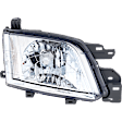 Passenger Side Headlight, with Bulb, Halogen, Clear Lens, 4 Cyl., 2.5L Engine, CAPA Certified